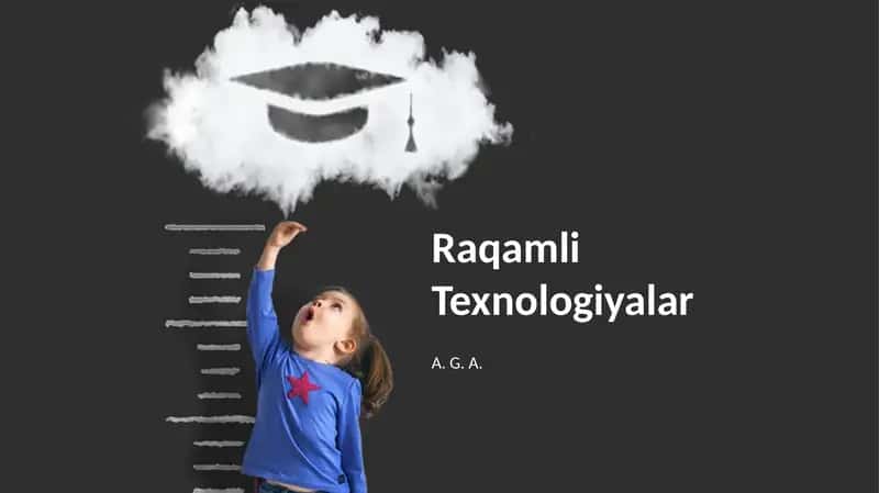 Raqamli Texnologiyalar 1