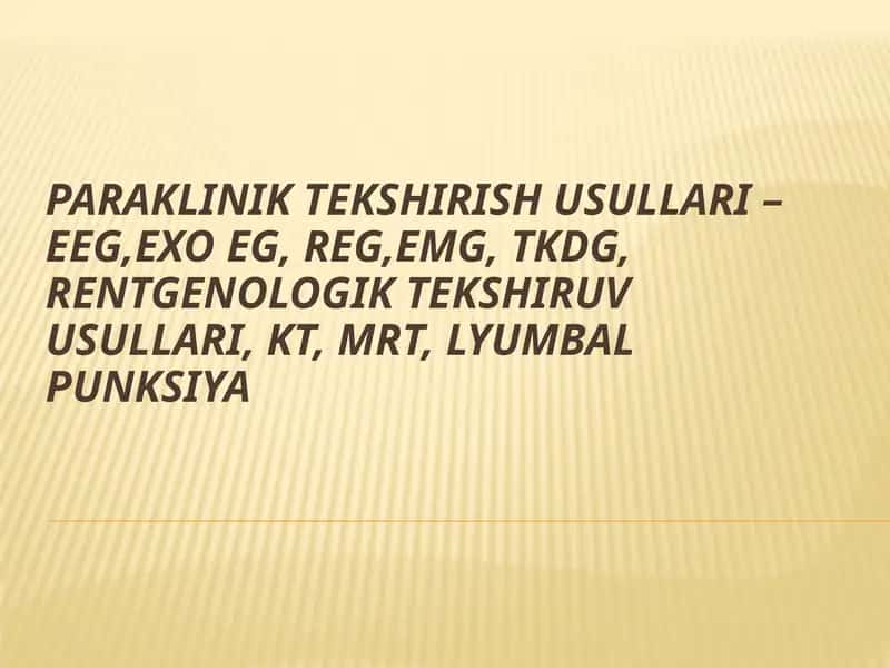 Elektroensefalografiya 1