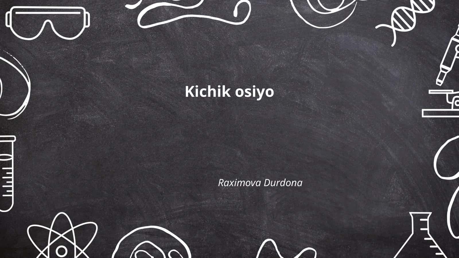 Kichik Osiyo geografiyasi 1