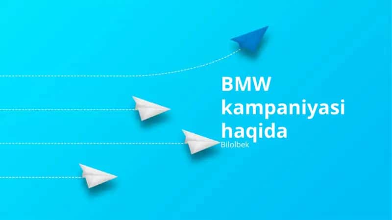 BMW kampaniyasi haqida 1