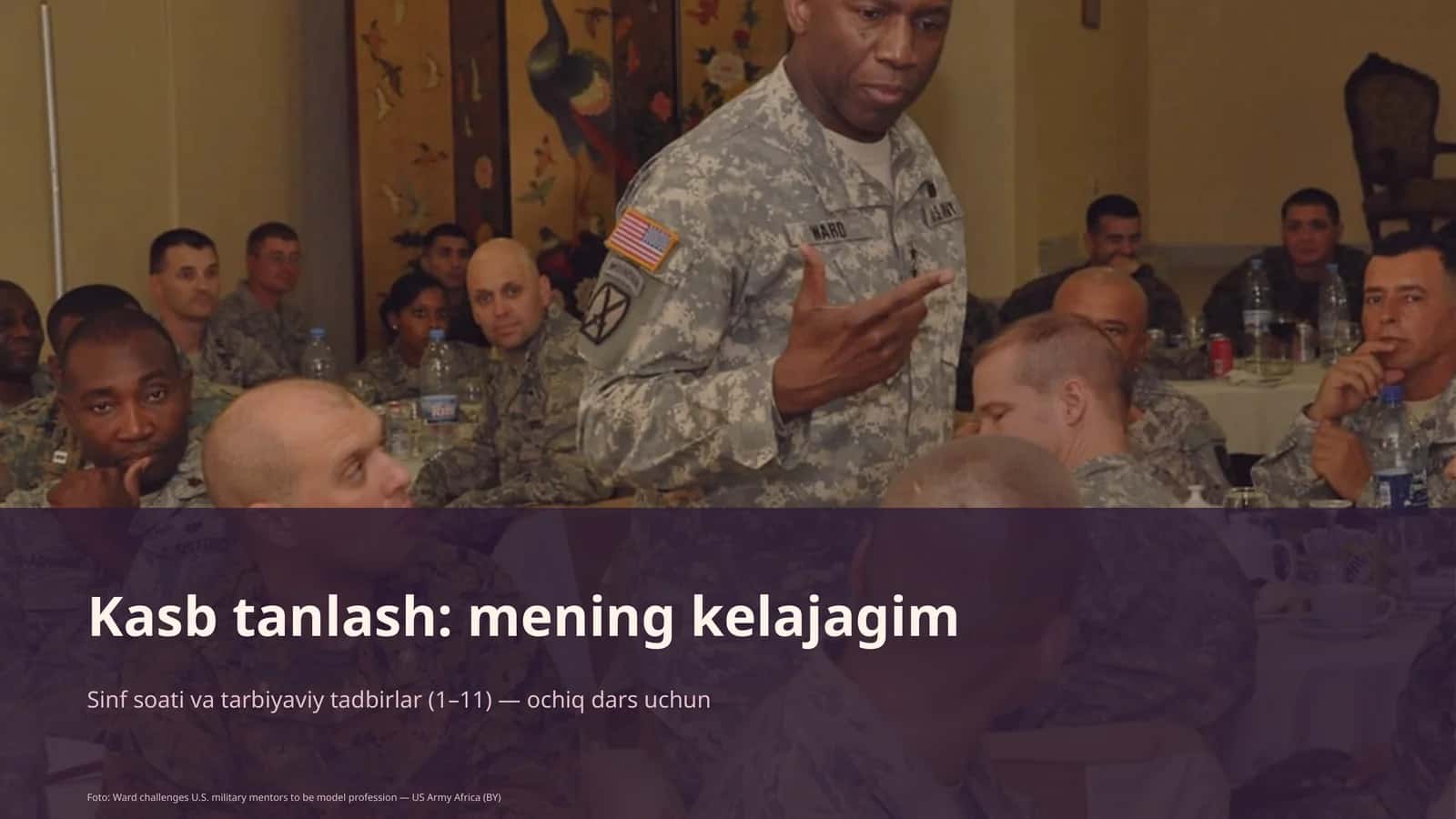 Kasb tanlash: mening kelajagim 1
