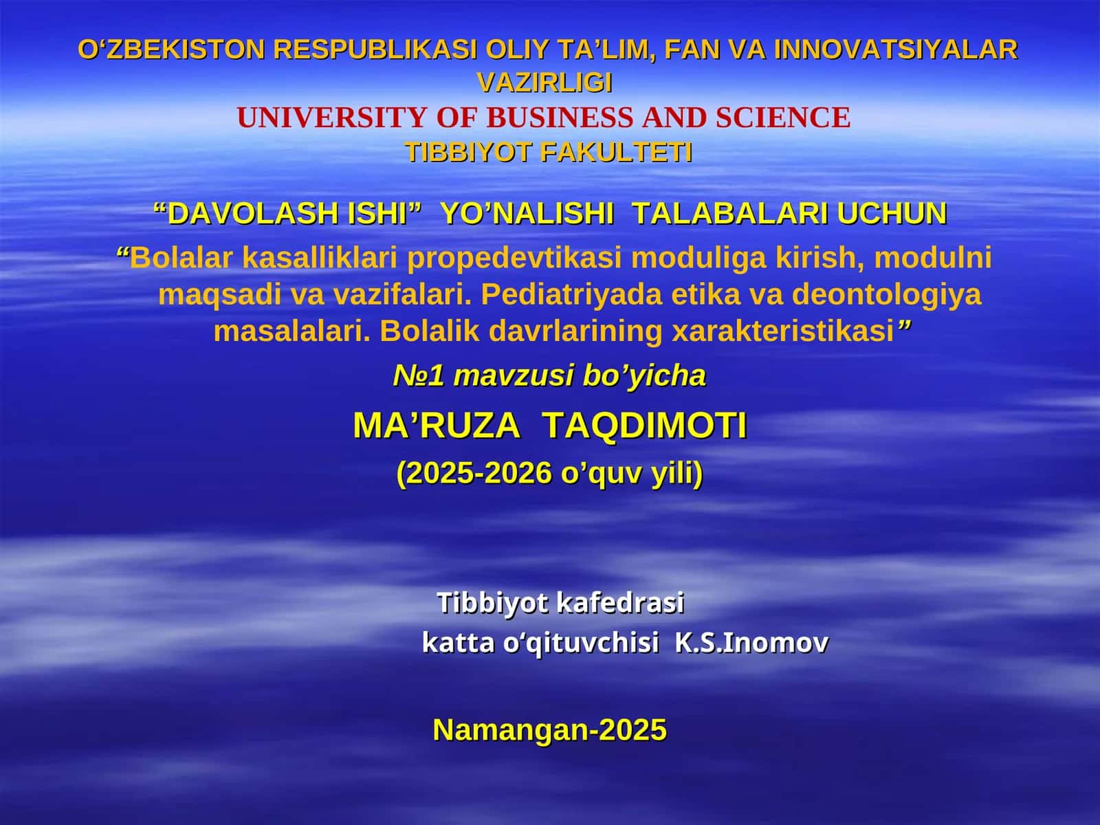 Pediatriya va terapiyaning farqi 1