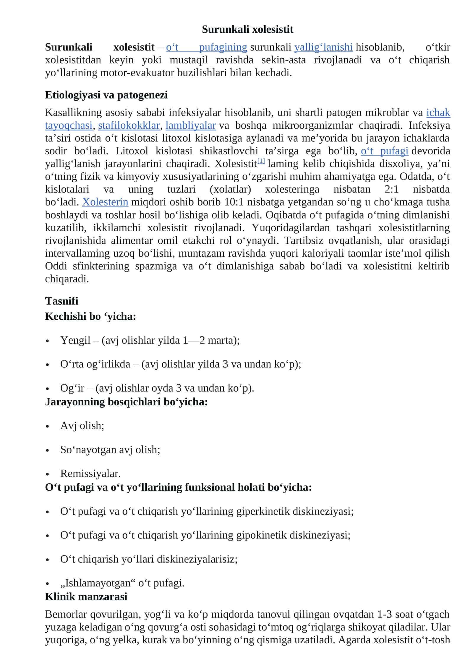 Surunkali xolesistit 1