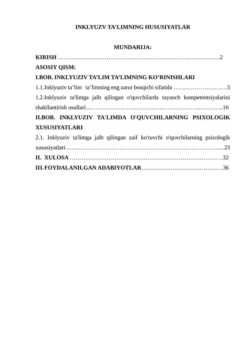 INKLYUZIV TA'LIM 1