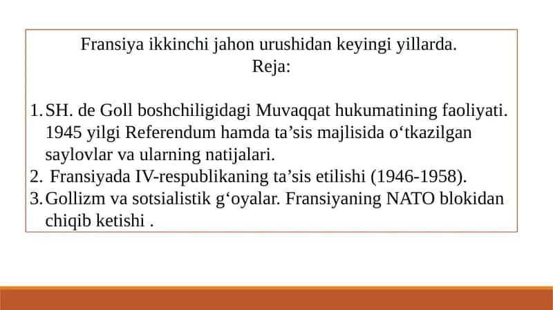 Muvaqqat hukumatning faoliyati 1