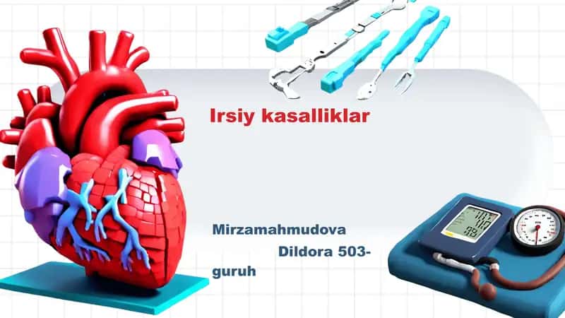 Irsiy kasalliklar 1