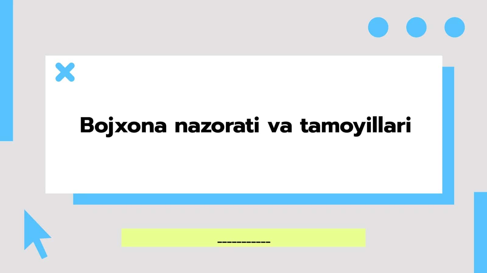 Bojxona nazorati va tamoyillari 1