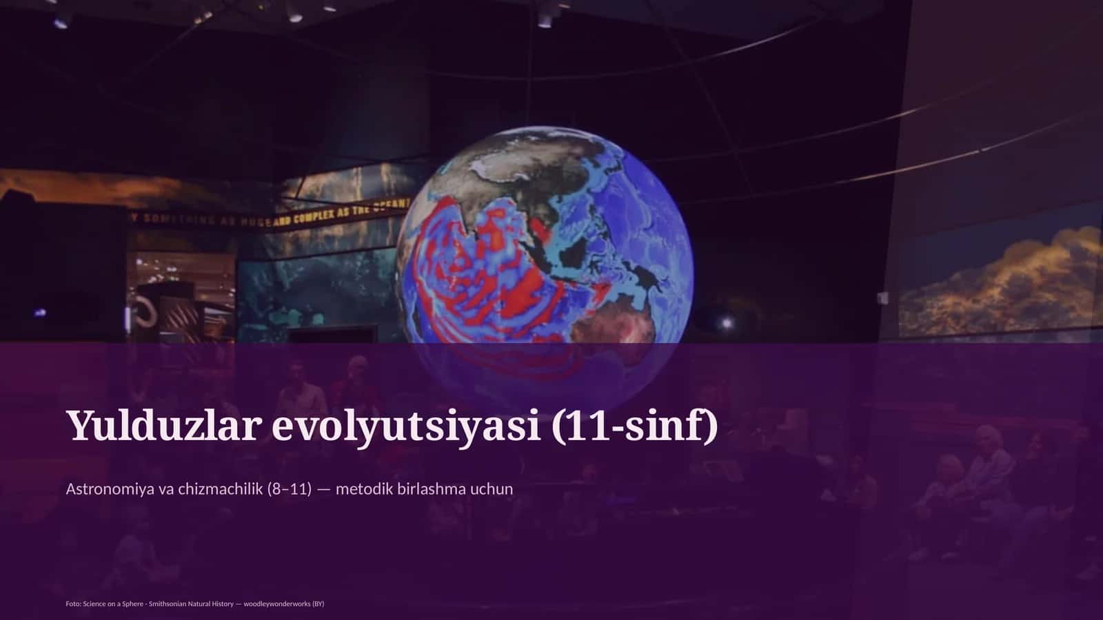 Yulduzlar evolyutsiyasi (11-sinf) 1