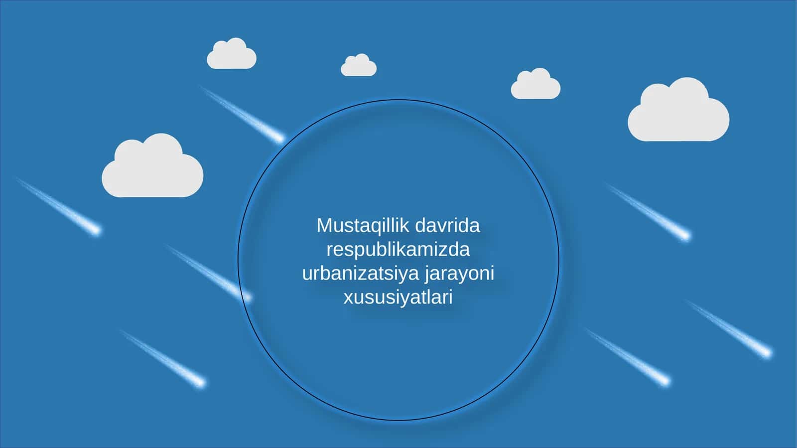 Mustaqillik davrida respublikamizda urbanizatsiya jarayoni xususiyatlari 1