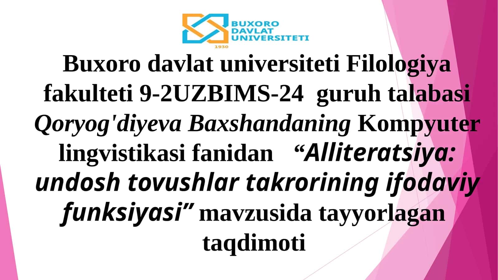 Alliteratsiya:undoshtovushlartakroriningifodaviyfunksiyasi 1
