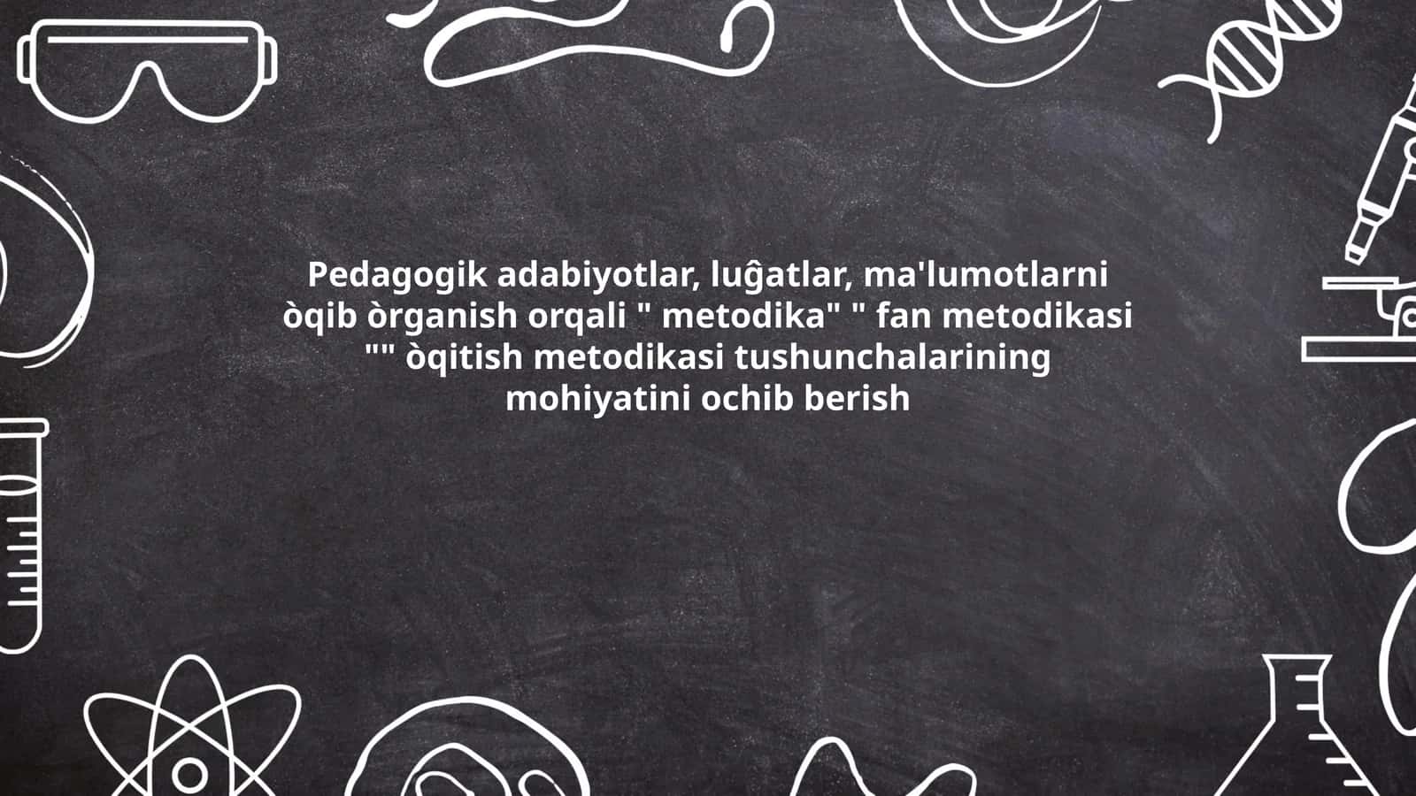Pedagogik adabiyotlar 1