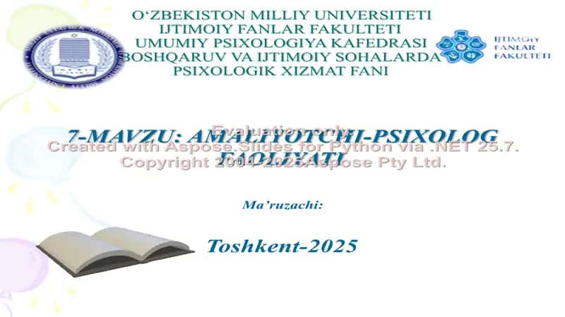 AMALIYOTCHI-PSIXOLOG FAOLIYATI 1