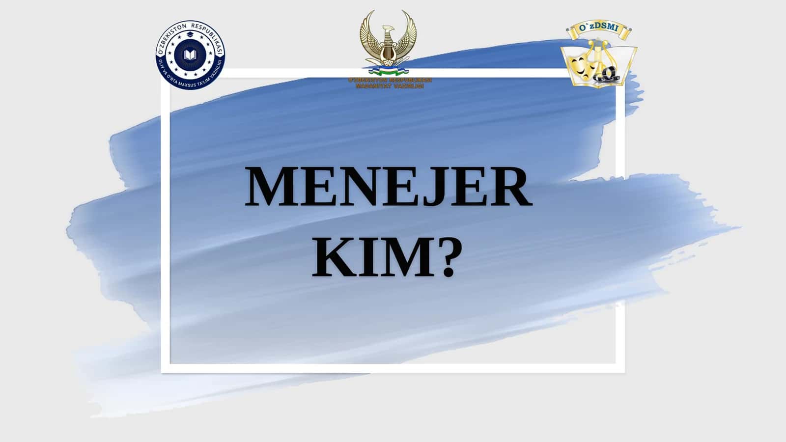 ZAMONAVIY MENEJER 1