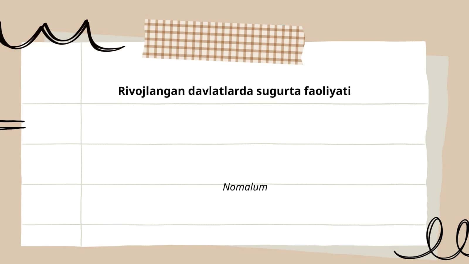 Sug'urta sohasining rivojlanish tarixi 1
