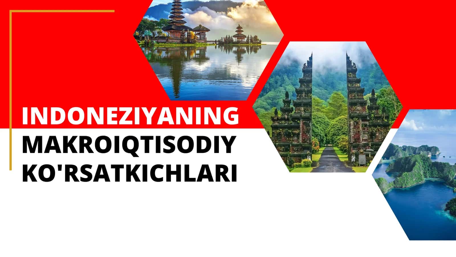 INDONEZIYANING MAKROIQTISODIY KO'RSATKICHLARI 1