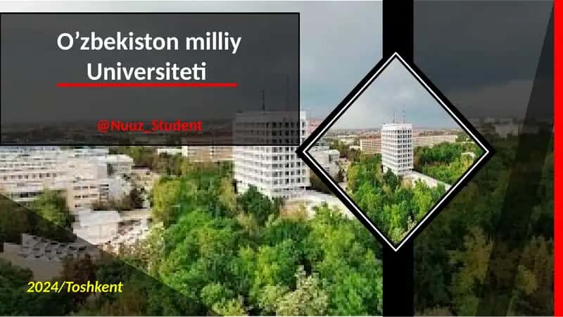 O’zbekiston milliy Universiteti 1