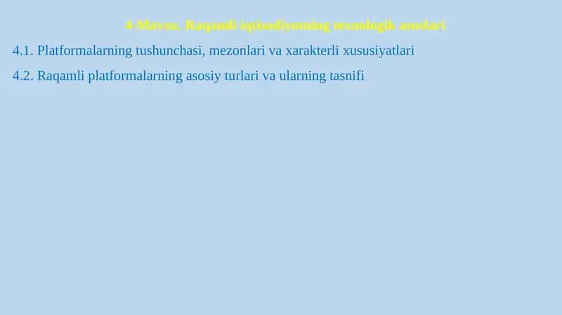 Raqamli iqtisodiyotda bulutli hisoblash, katta ma'lumotlar va buyumlar interneti texnologiyalari 1