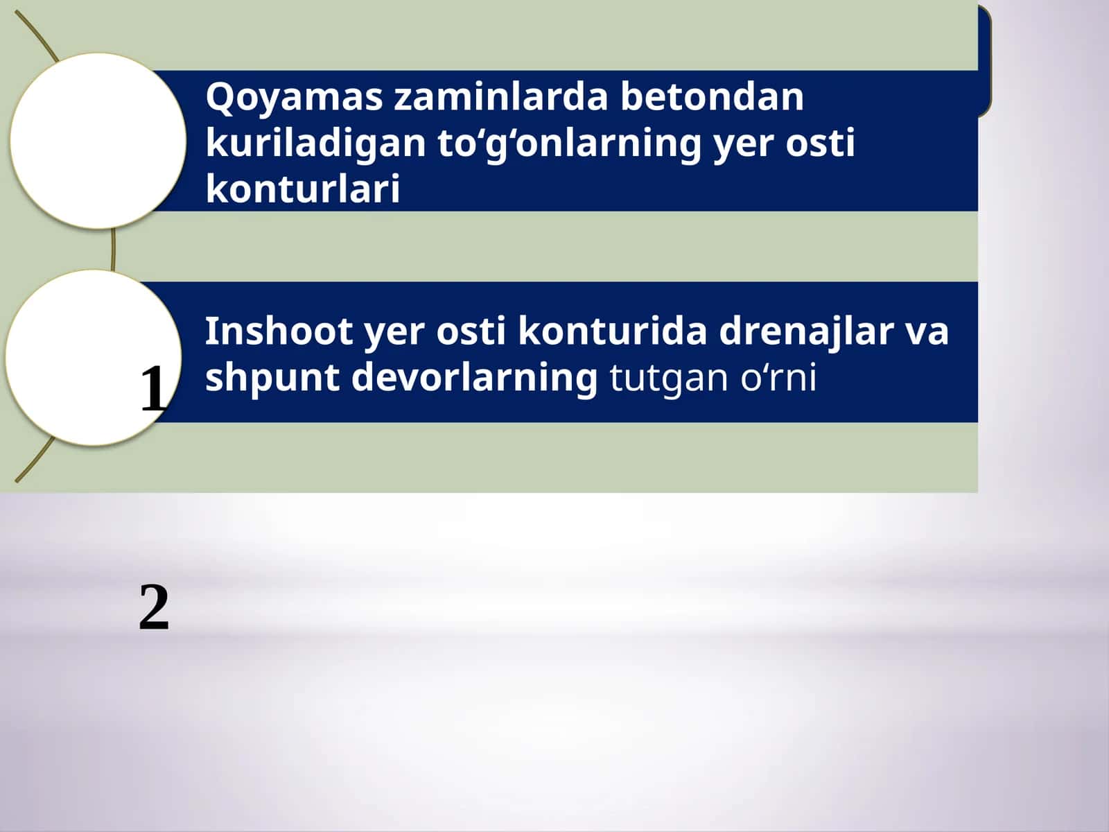 Gidrotexnika inshootlari ostikonturining ratsional konstruksiyasini tanlash 1