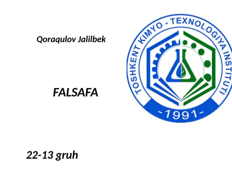 O'zbekiston fanining rivojlanishi 1