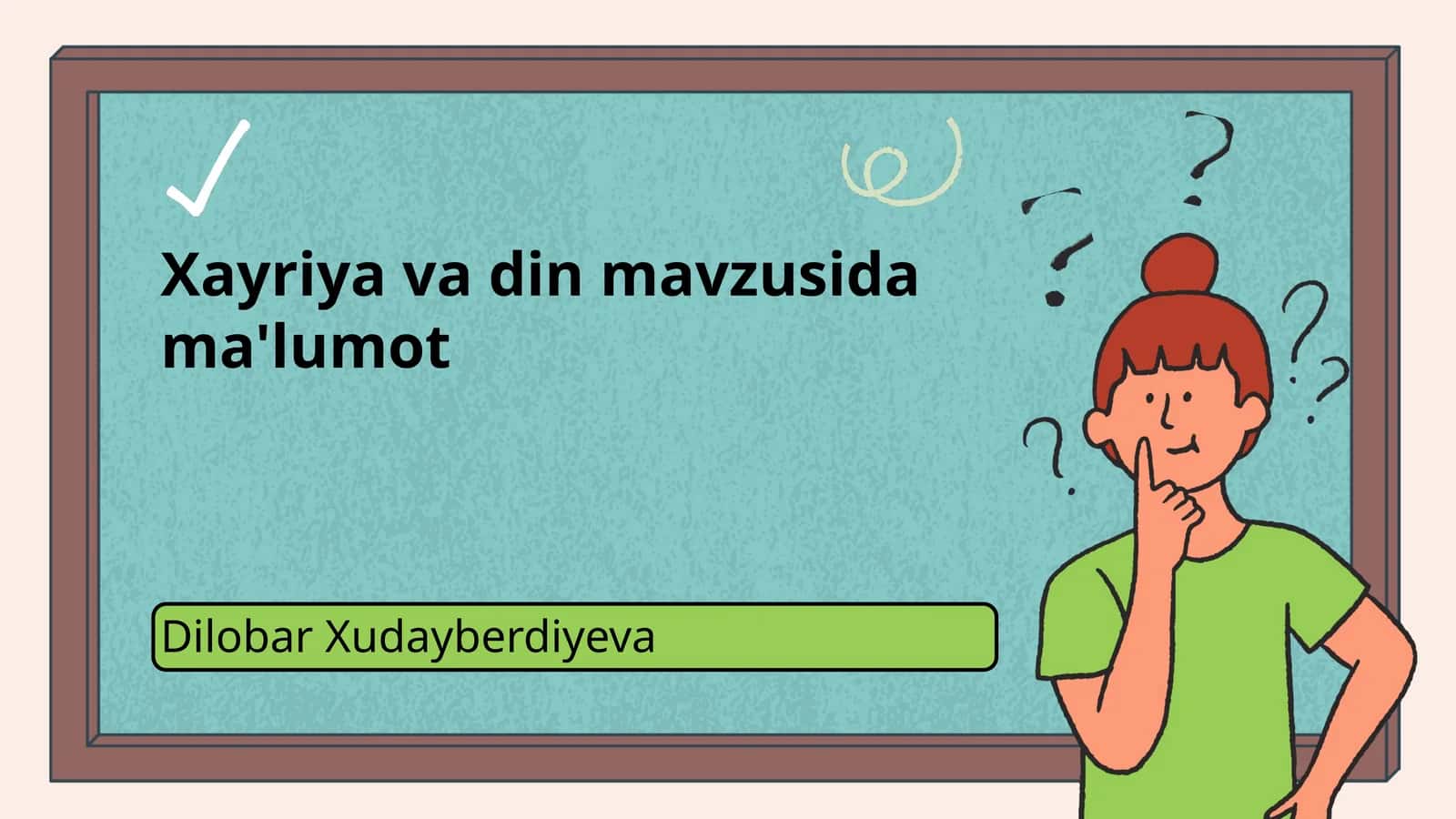 Xayriya va din mavzusida ma'lumot 1