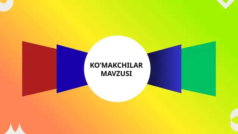 Ko’makchilar 1