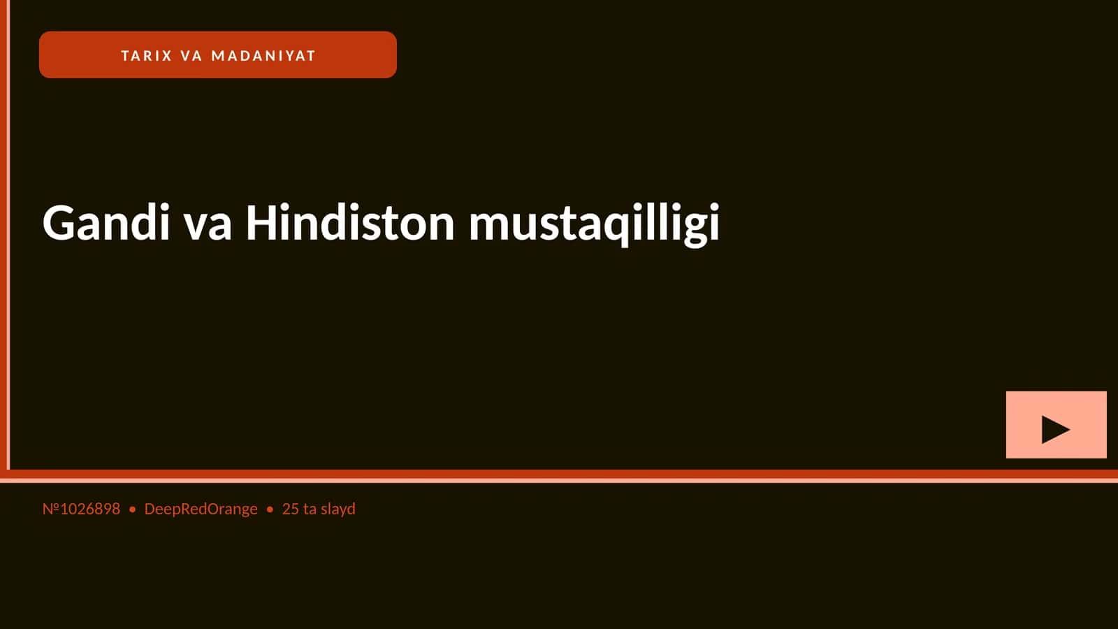 Gandi va Hindiston mustaqilligi 1