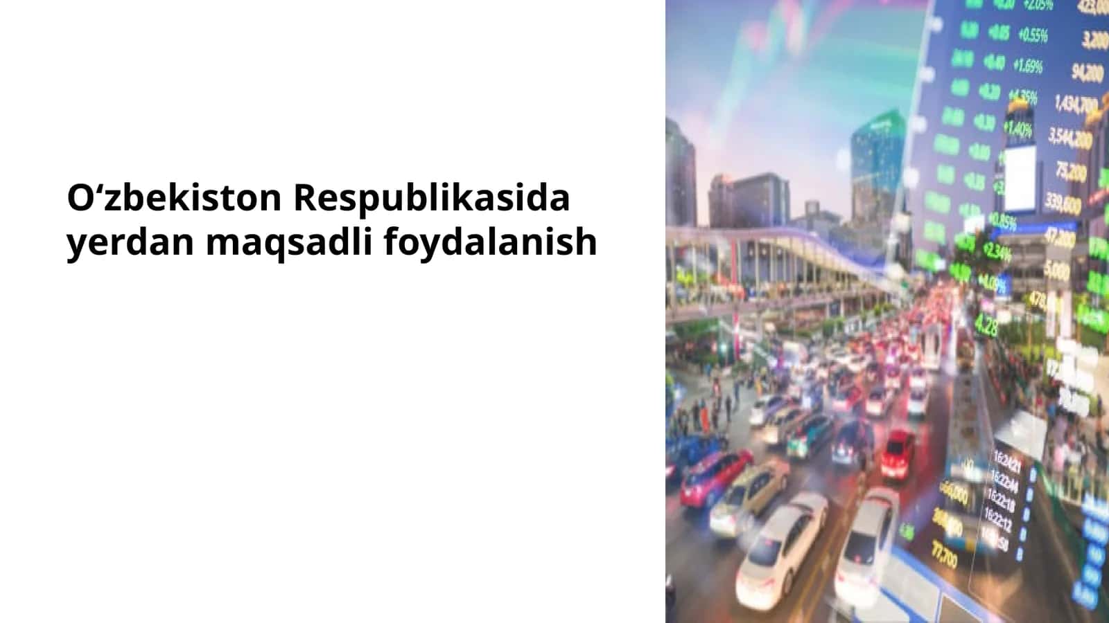 Maqsadli yerdan foydalanish 1