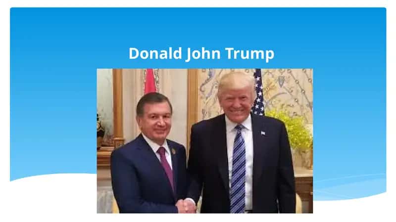 Donald John Trump 1