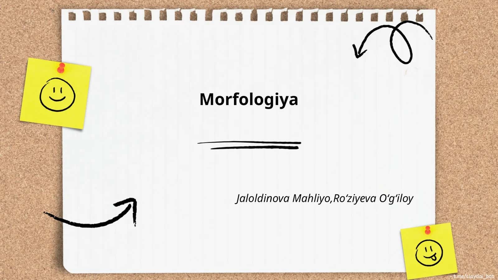 Morfologiya 1