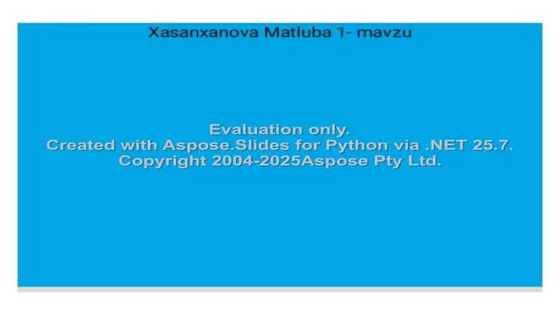 "Moliyaviy xisobot va audit" 1