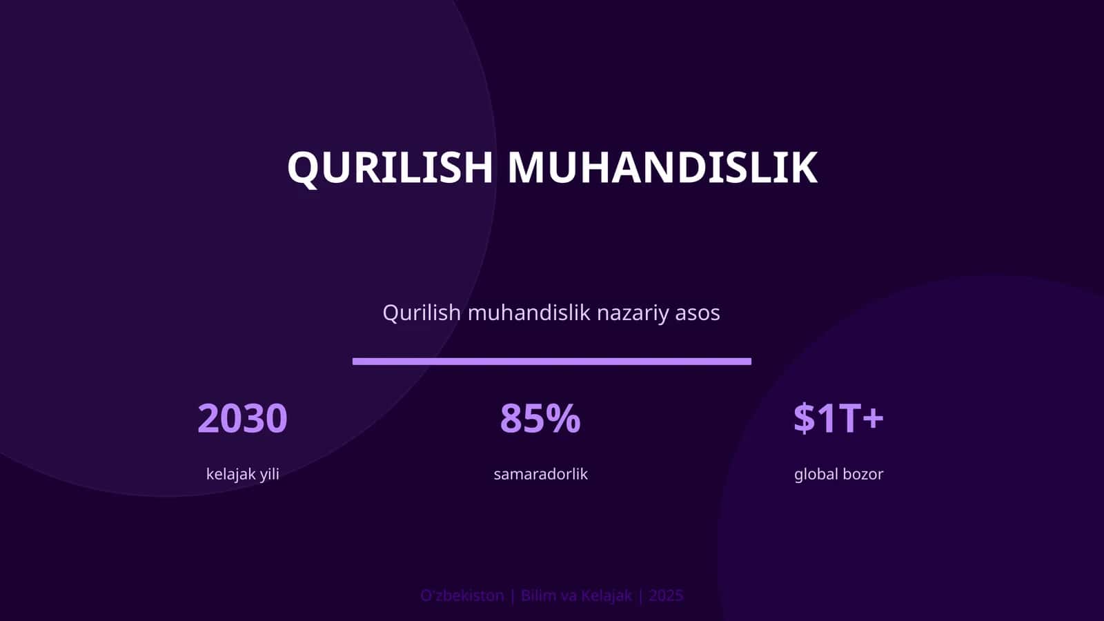 Qurilish muhandislik 1