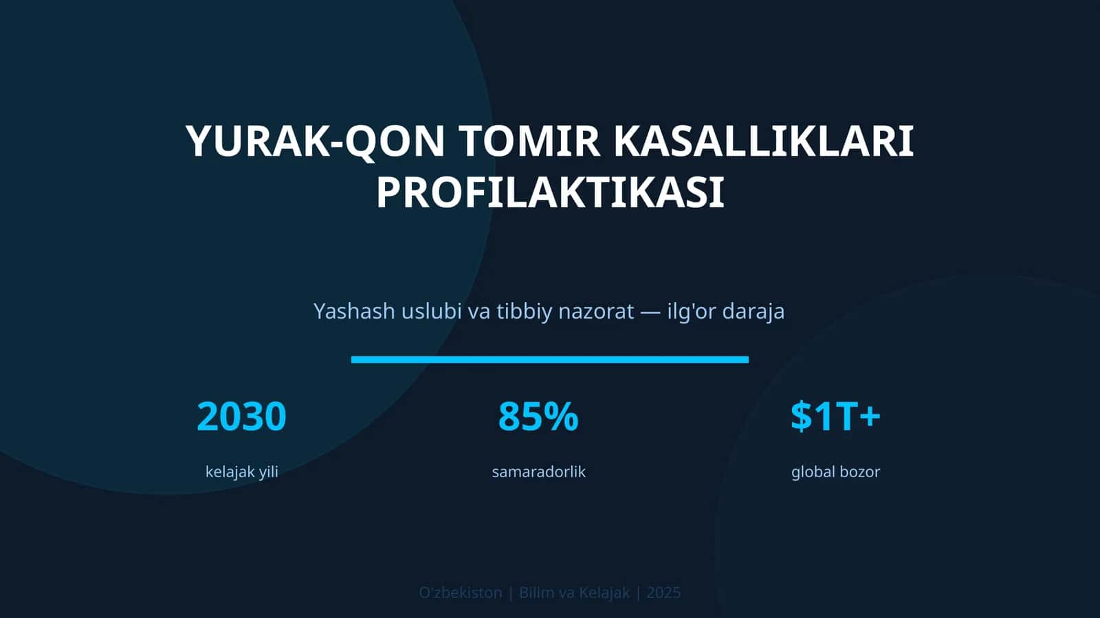 Yurak-qon tomir kasalliklari profilaktikasi 1