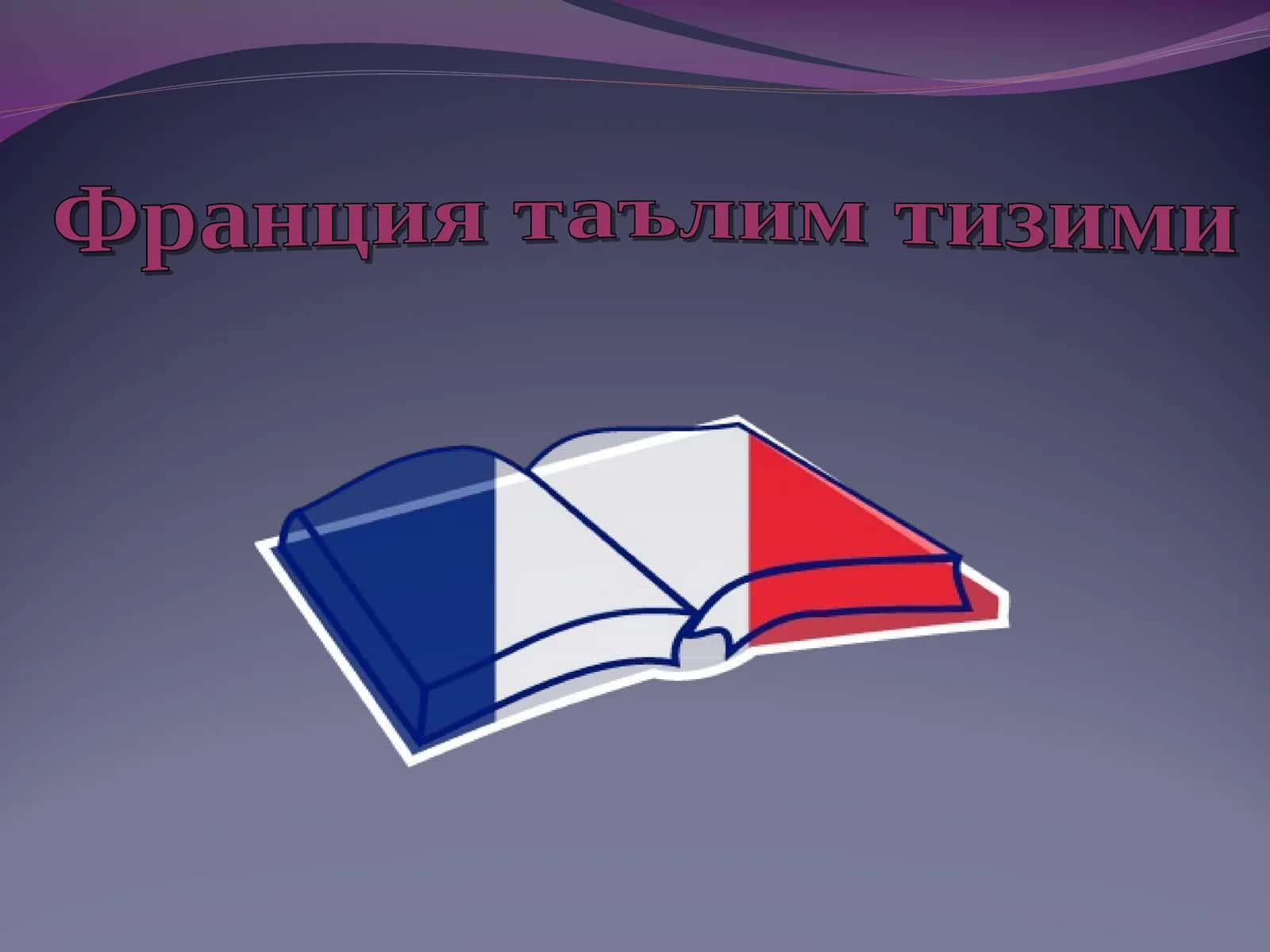 Франция таълим тизими 1