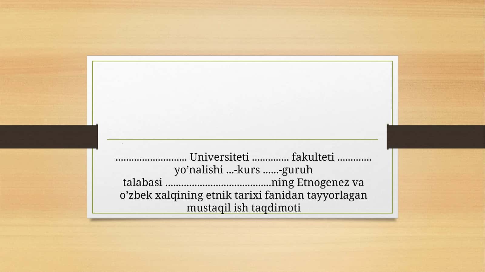 Hudud-ul olam asari mavzusida Mustaqil ish 1