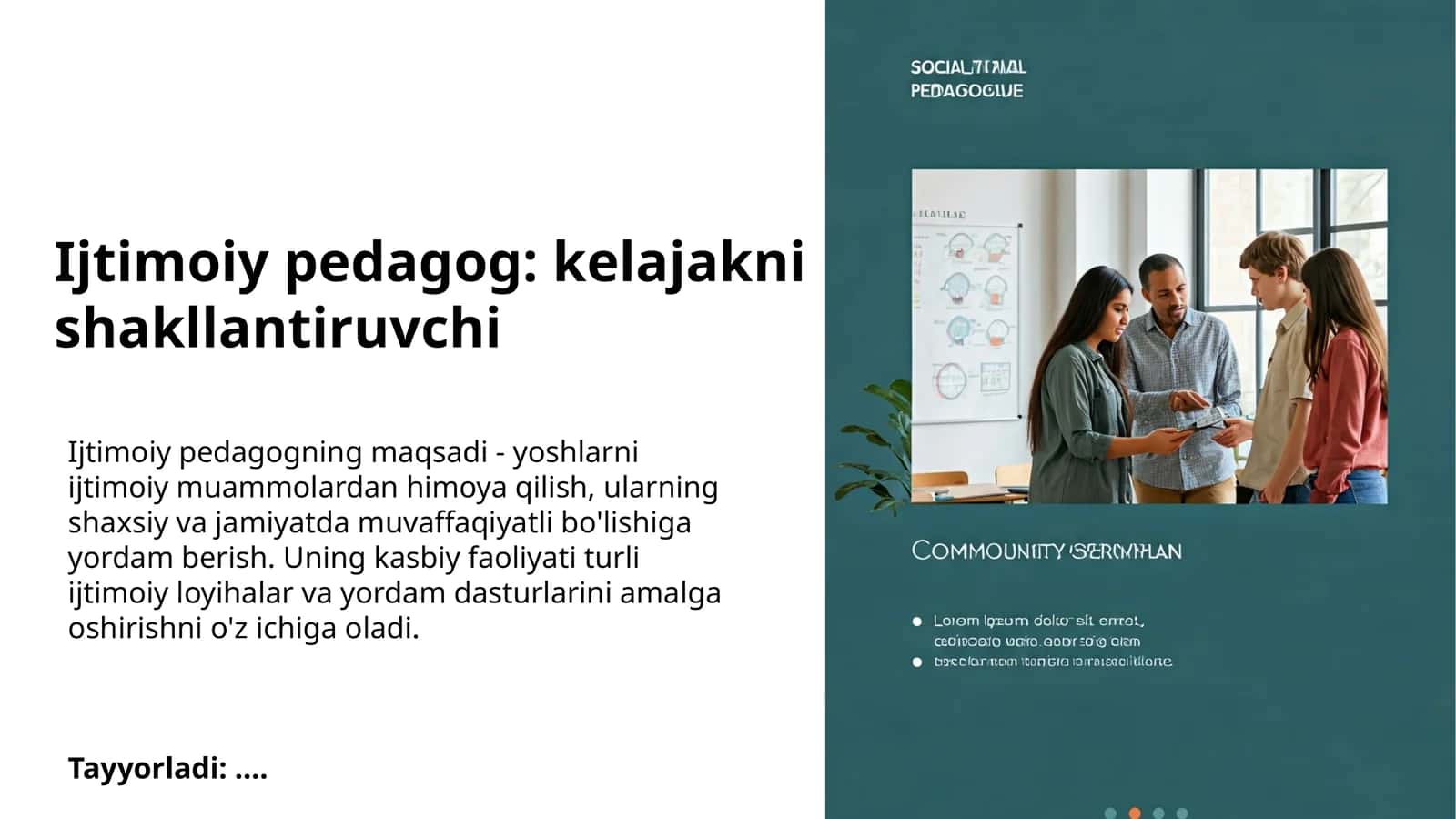 Ijtimoiy pedagog: kelajakni shakllantiruvchi 1