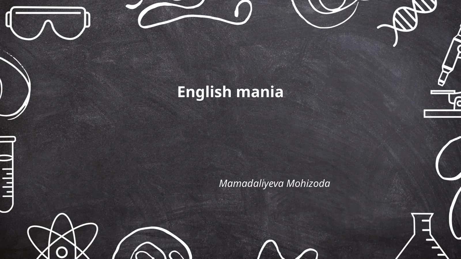English mania 1