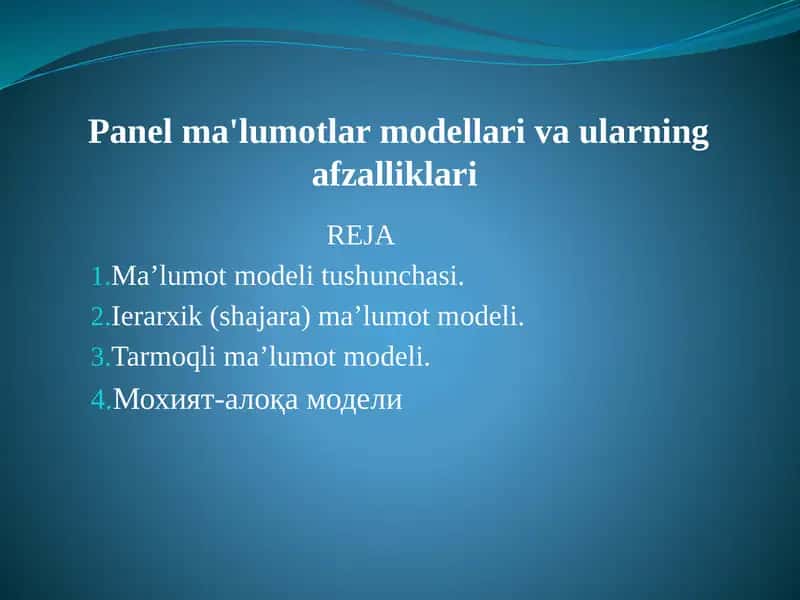 Zamonaviy MBBT 1