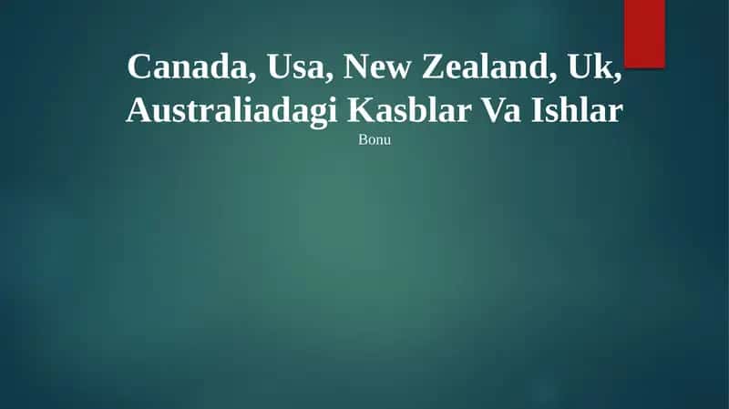 Top Jobs in Canada 1