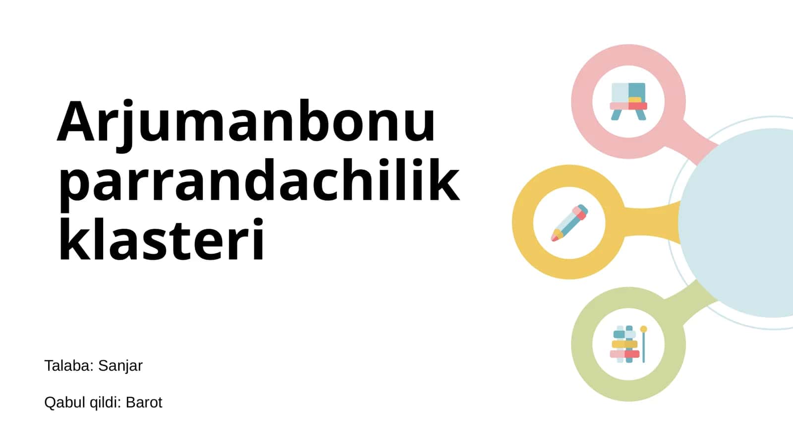 Arjumanbonu parrandachilik klasteri 1