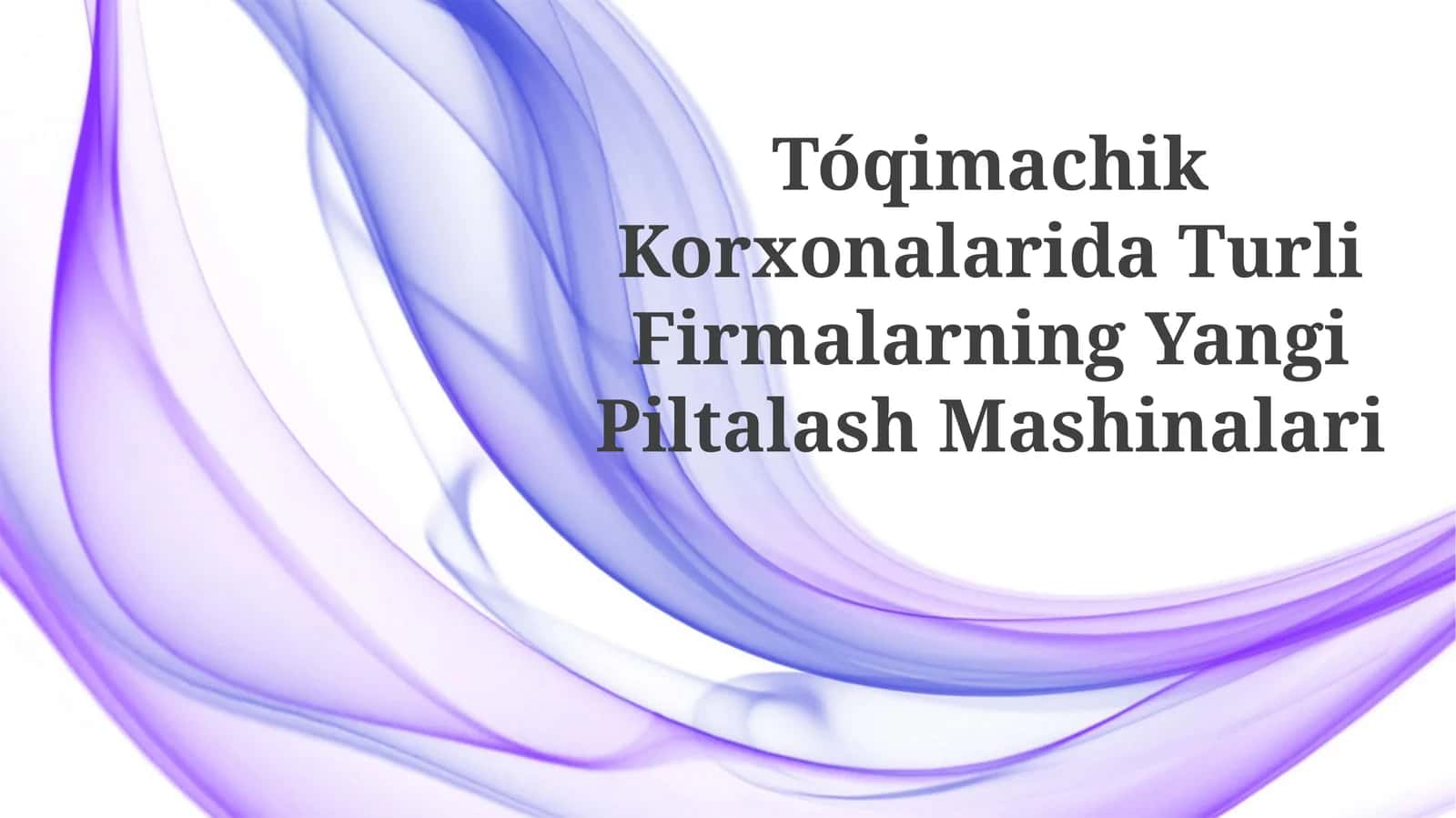 YangiPiltalashMashinalari 1