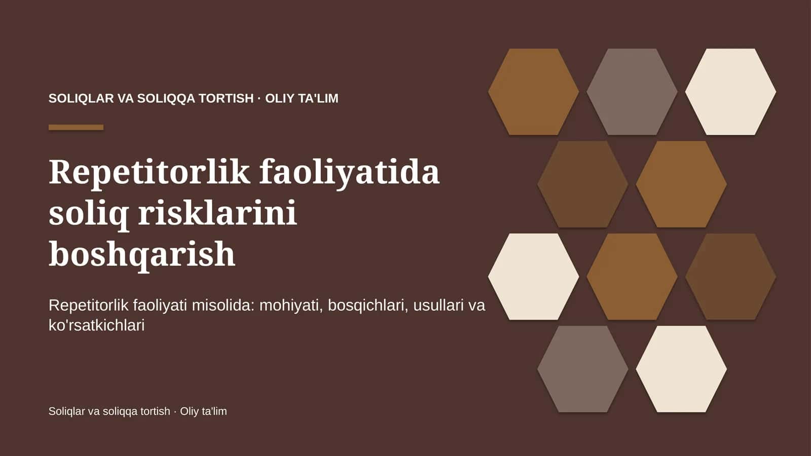 repetitorlik faoliyatida soliq risklarini boshqarish 3925 1