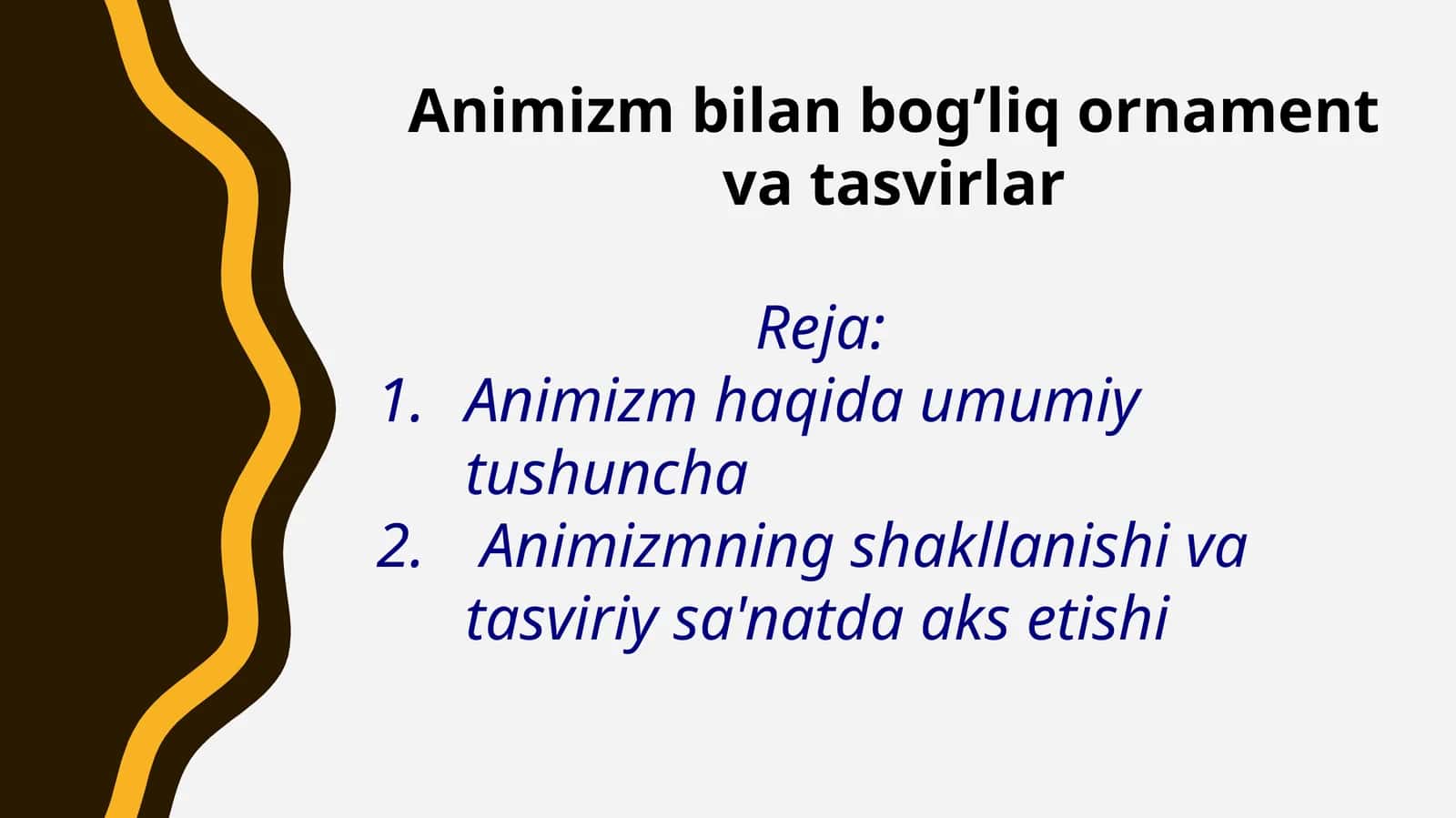 Animizm bilan bog’liq ornament va tasvirlar 1