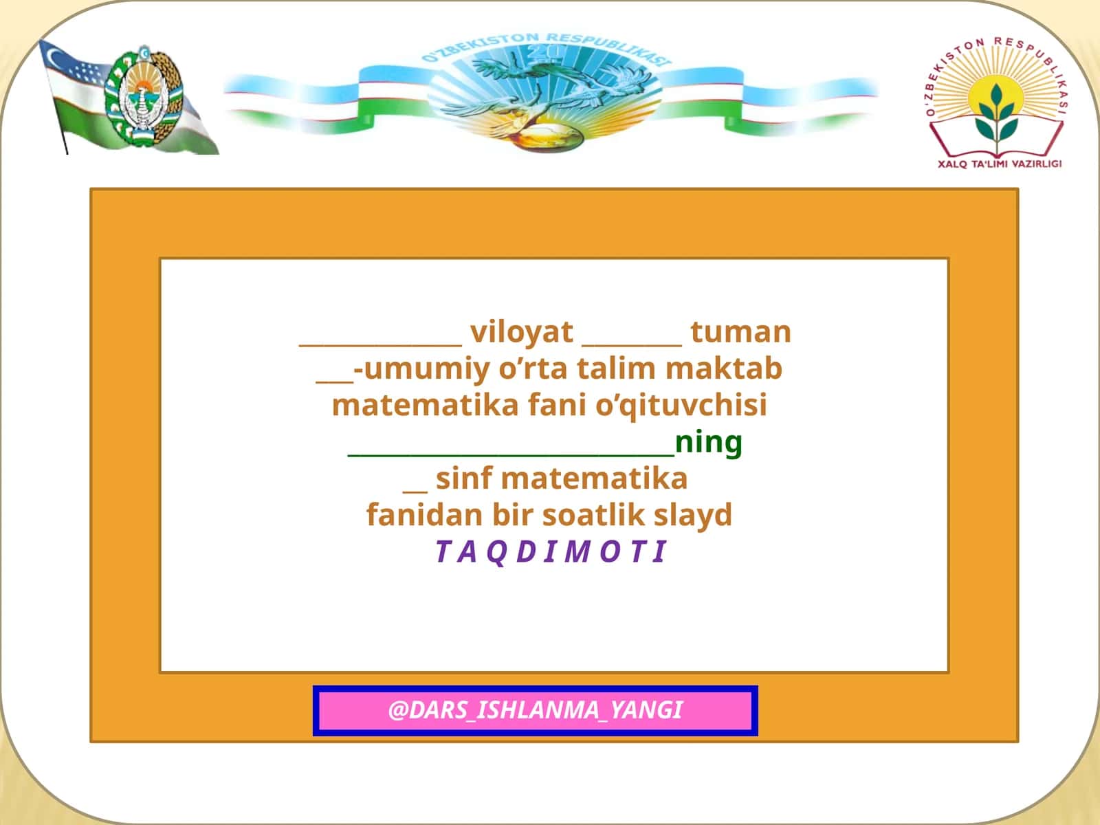 Burchaklarni o’lchash 1