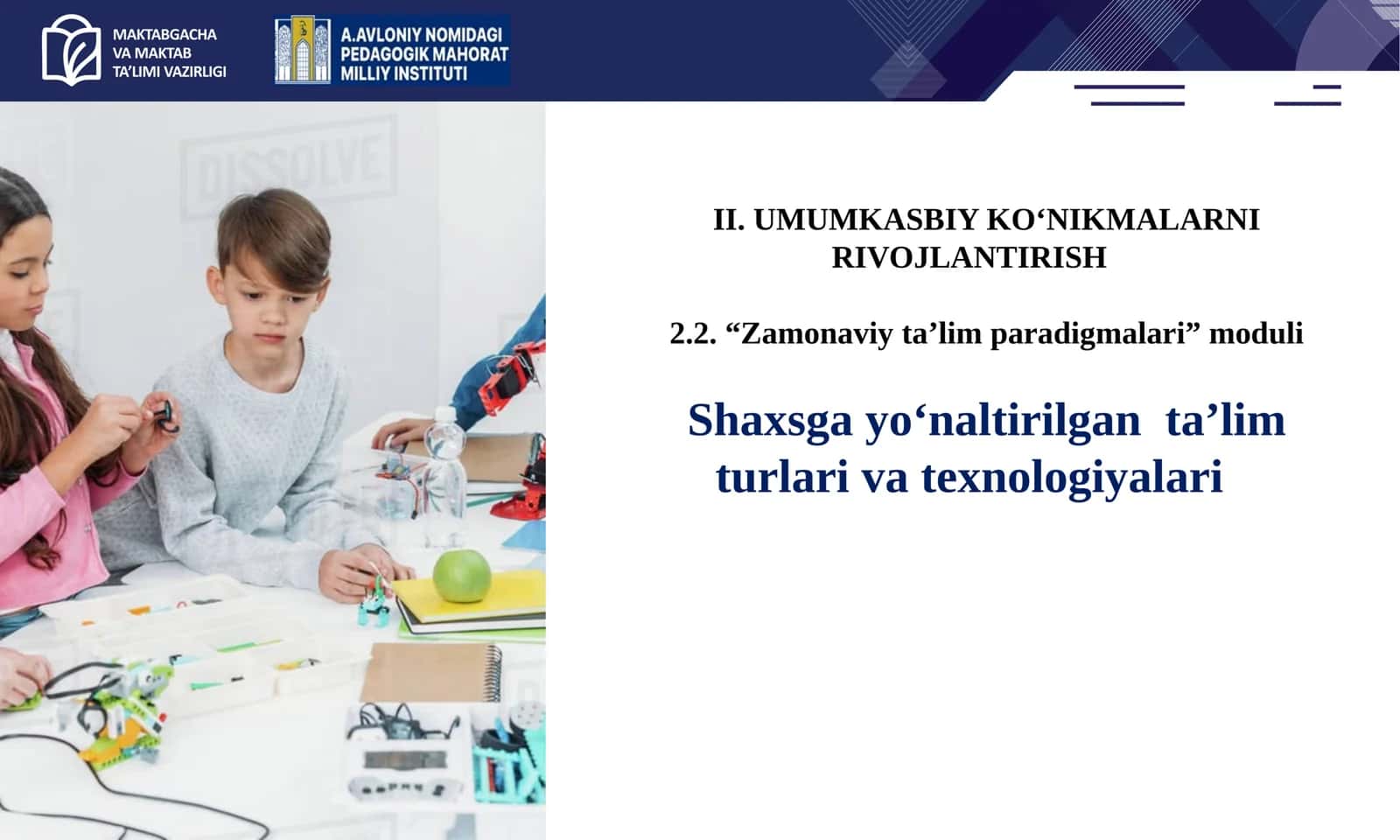 Zamonaviy ta’lim paradigmalari 1