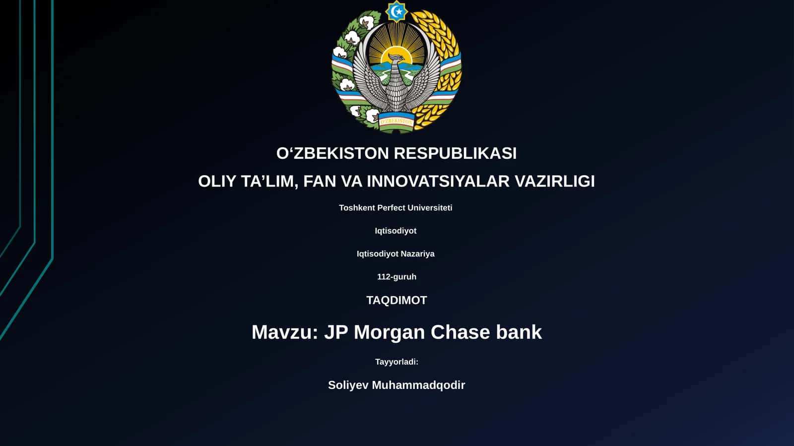 JP Morgan Chase bank 1