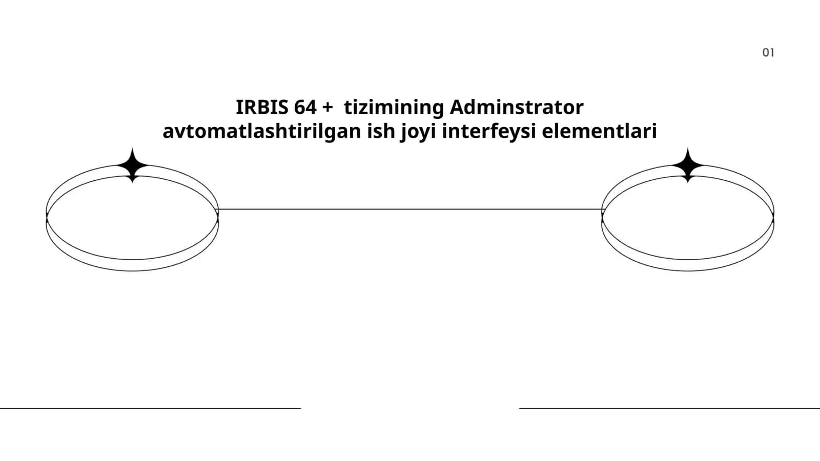 IRBIS 64 + Administrator Avtomatlashtirilgan Ish Joyi Interfeysi Elementlari 1