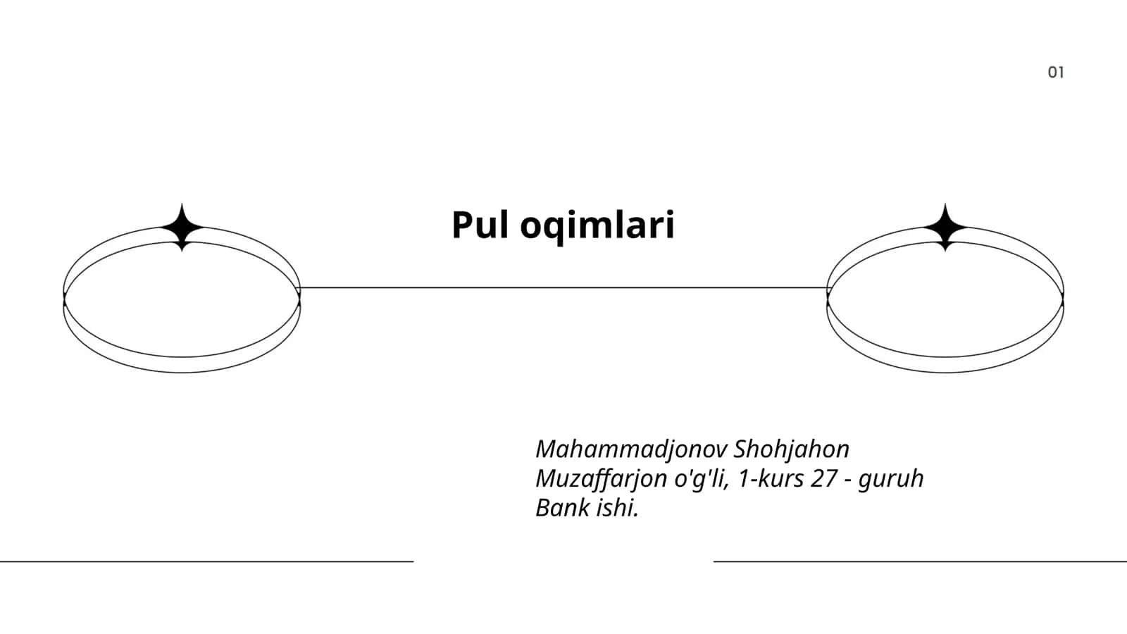 Pul oqimlari 1