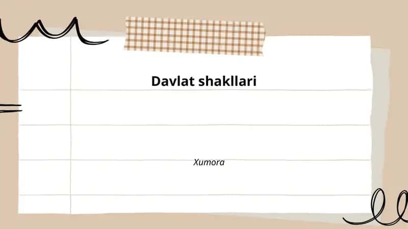 Davlat shaklari 1