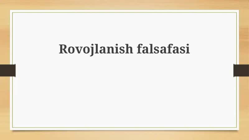 Rivojlanishfalsafasi 1