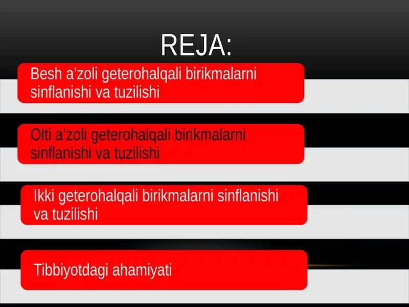 kimyo geteroxalqali birikmalar. 1